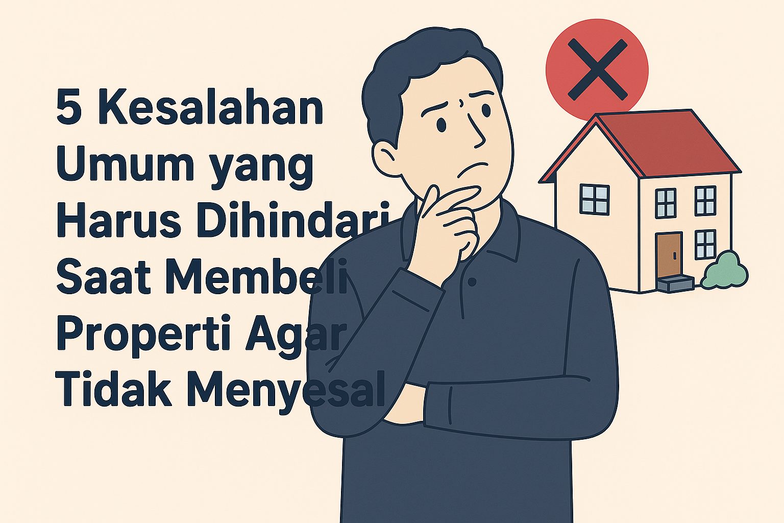 5 Kesalahan Umum yang Harus Dihindari Saat Membeli Properti Agar Tidak Menyesal